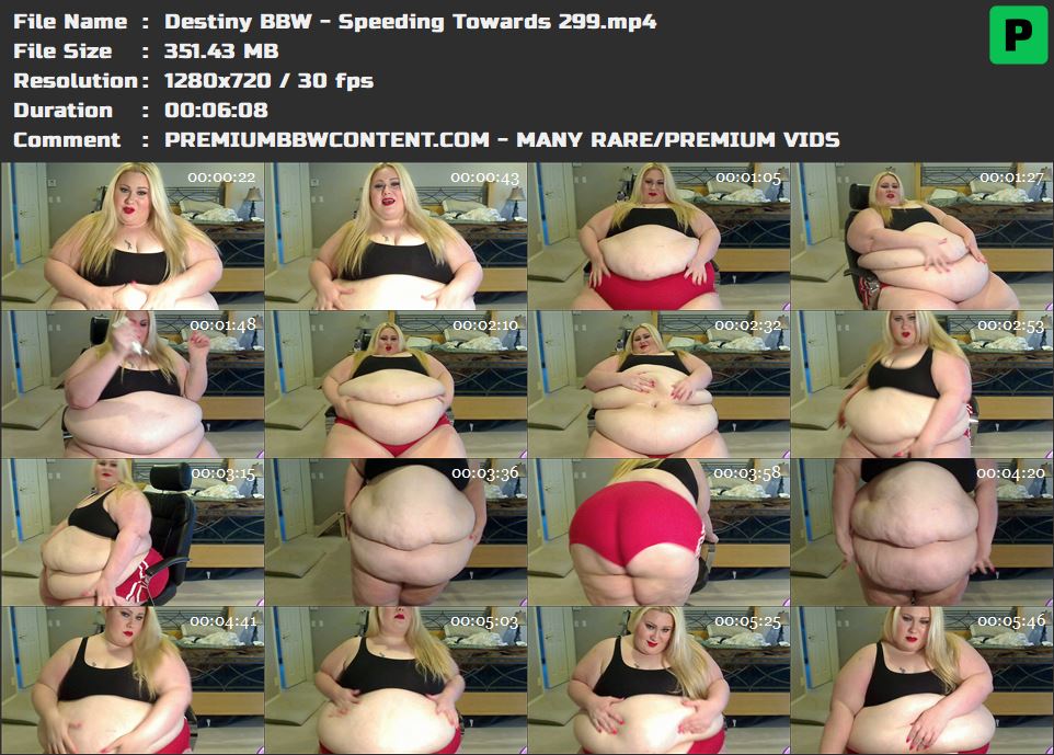 Destiny BBW - Speeding Towards 299 thumbnails