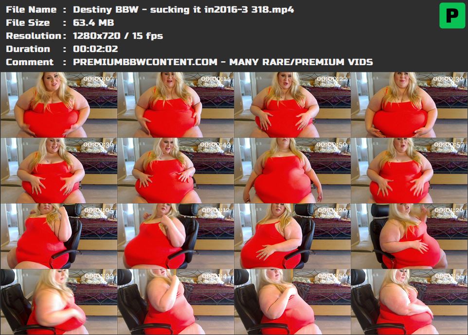 Destiny BBW - sucking it in2016-3 318 thumbnails