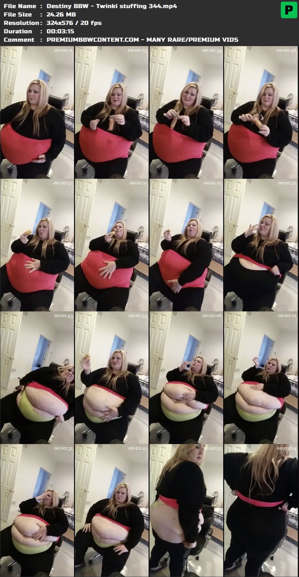 Destiny BBW - Twinki stuffing 344 thumbnails