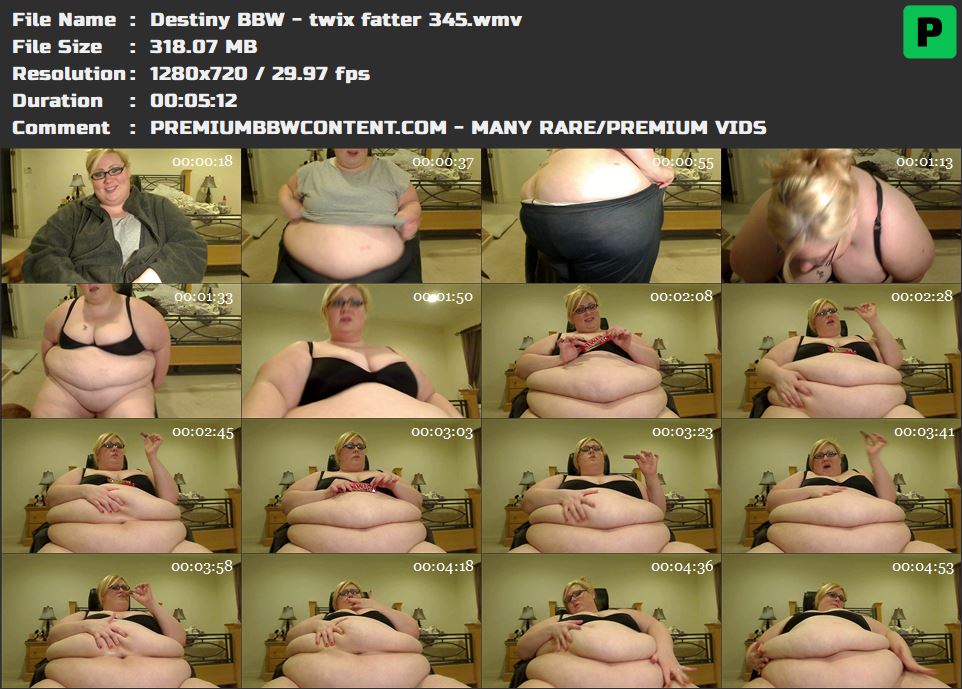 Destiny BBW - twix fatter 345 thumbnails