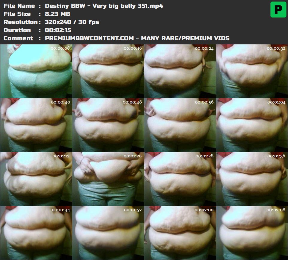 Destiny BBW - Very big belly 351 thumbnails