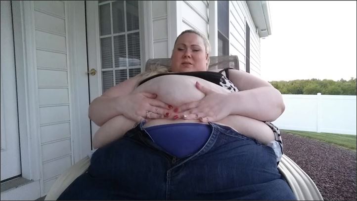 Destiny BBW - Very big belly play 350