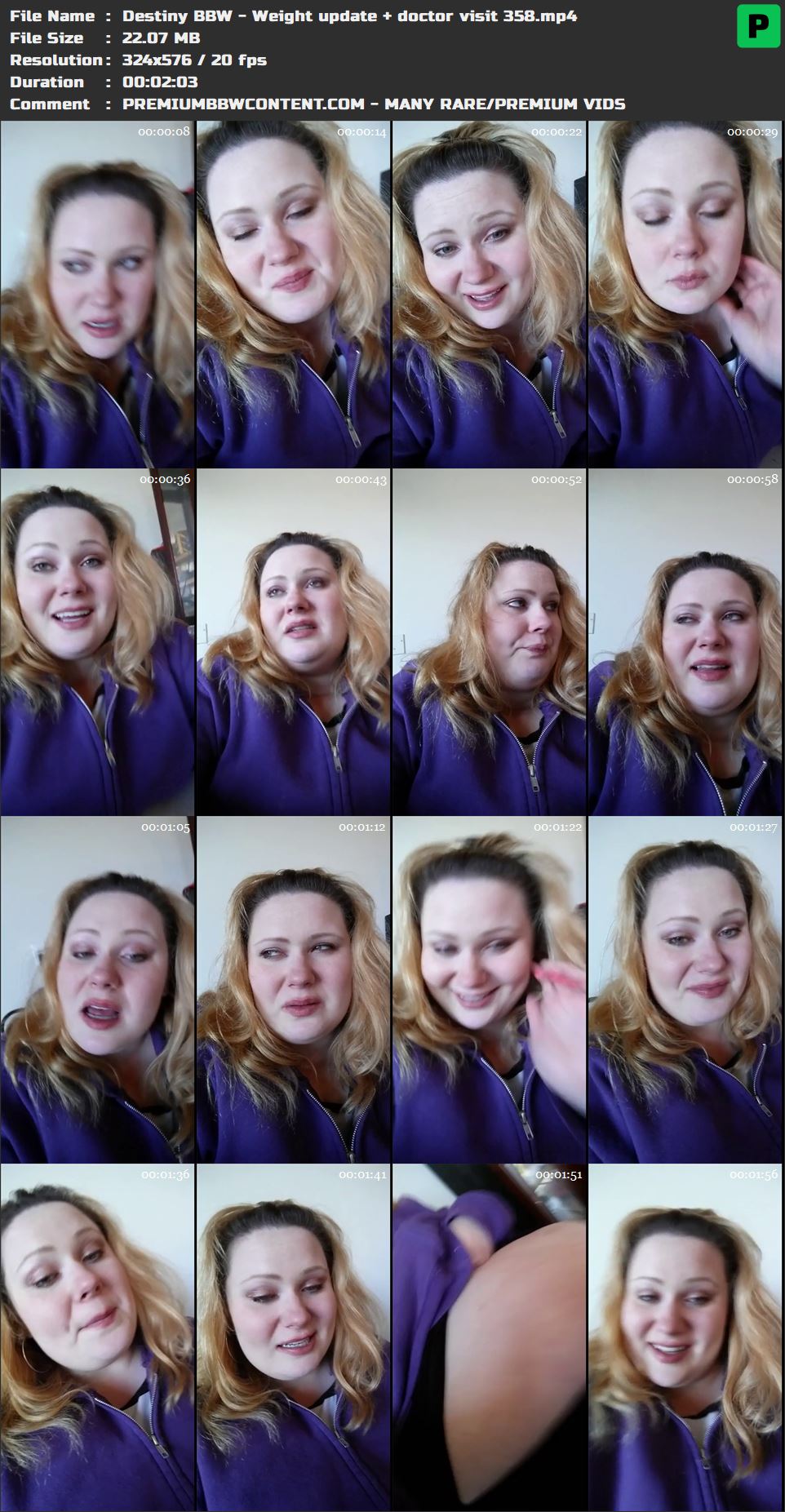Destiny BBW - Weight update + doctor visit 358 thumbnails