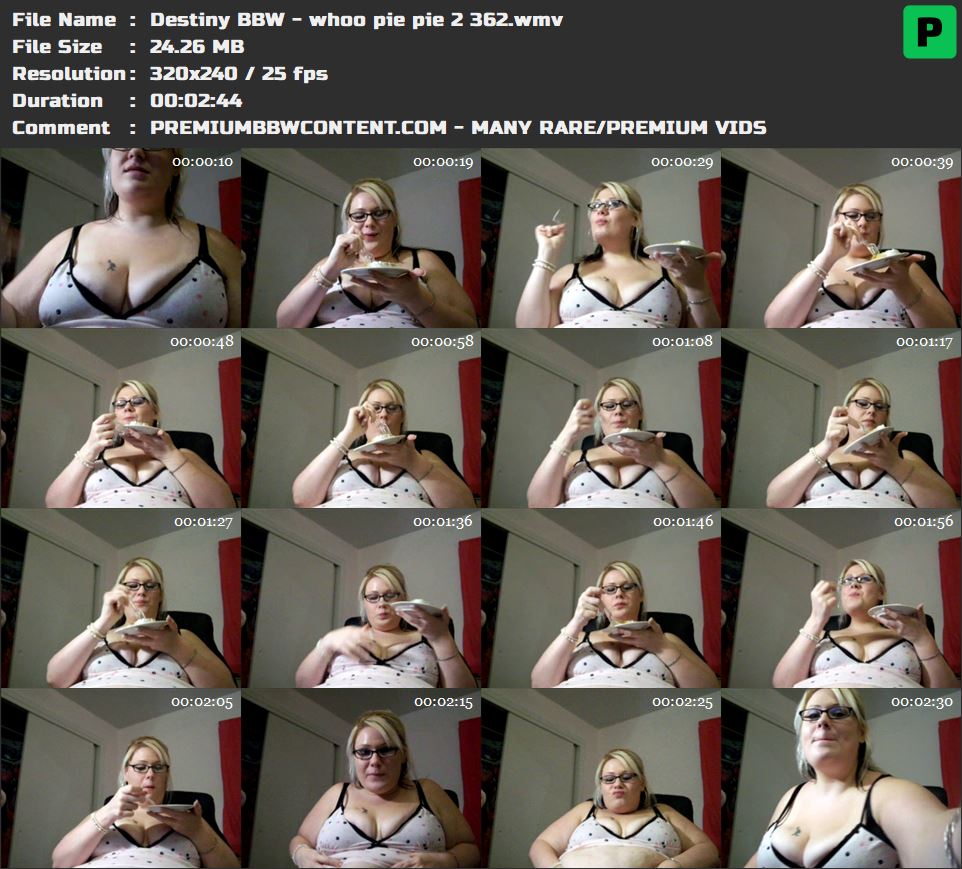 Destiny BBW - whoo pie pie 2 362 thumbnails