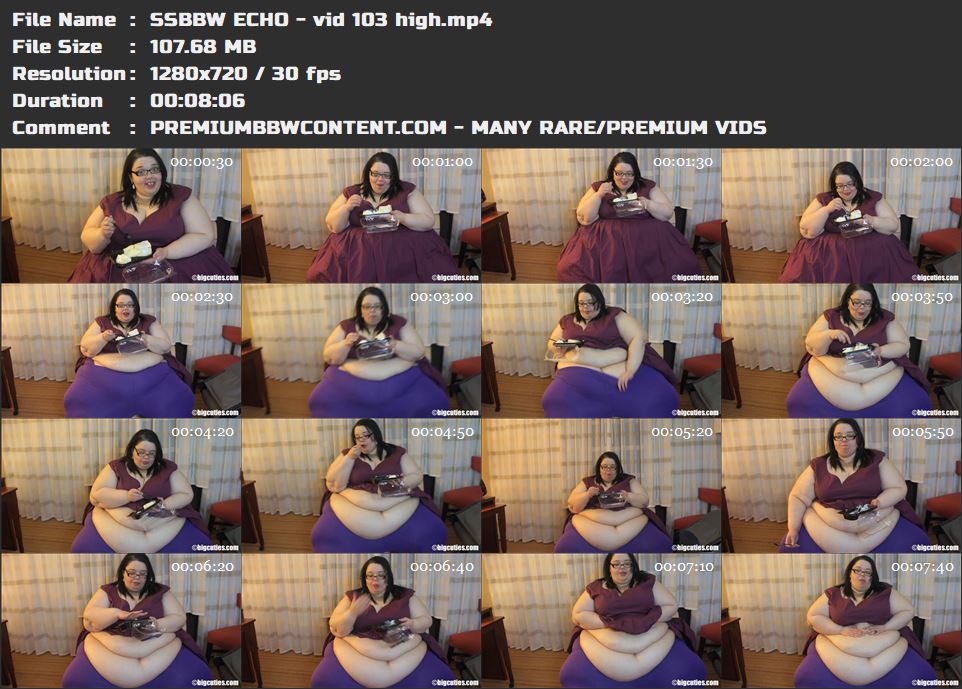 SSBBW ECHO - vid 103 high thumbnails