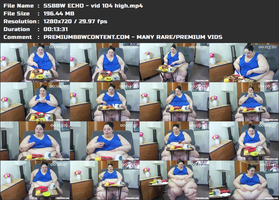SSBBW ECHO - vid 104 high thumbnails