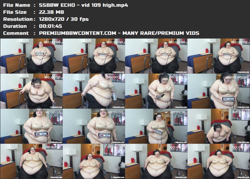 SSBBW ECHO - vid 109 high thumbnails