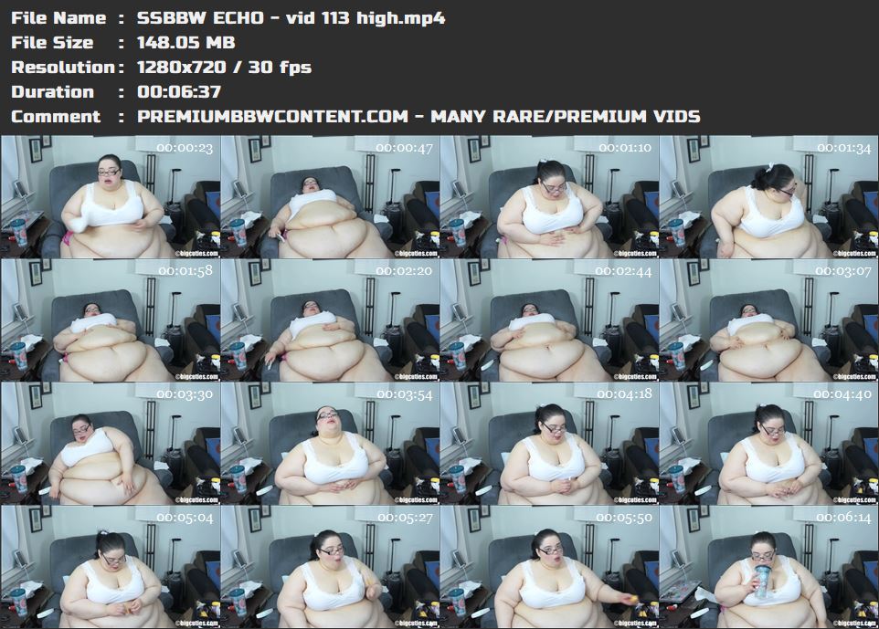 SSBBW ECHO - vid 113 high thumbnails