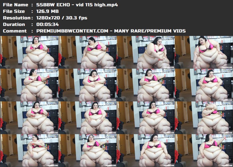 SSBBW ECHO - vid 115 high thumbnails