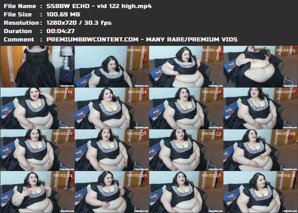 SSBBW ECHO - vid 122 high thumbnails