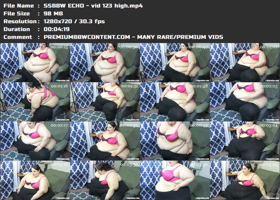 SSBBW ECHO - vid 123 high thumbnails