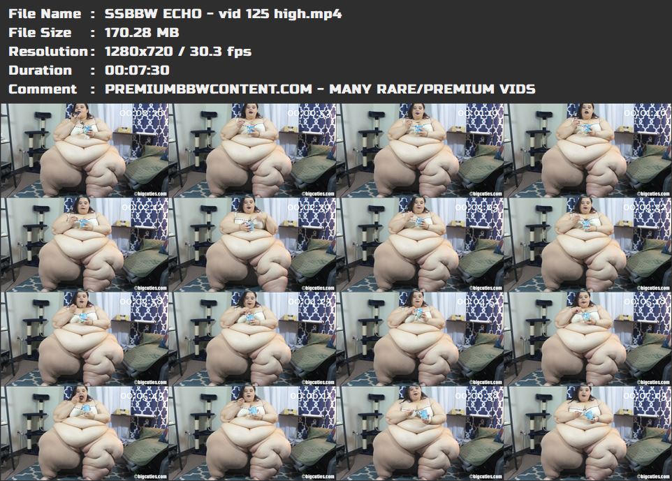 SSBBW ECHO - vid 125 high thumbnails