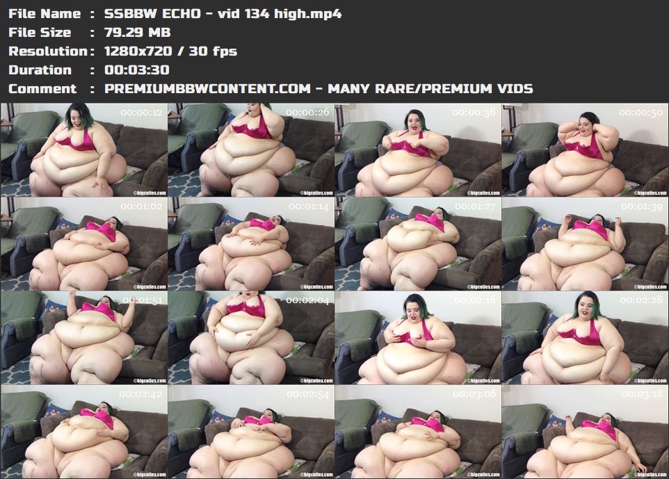 SSBBW ECHO - vid 134 high thumbnails