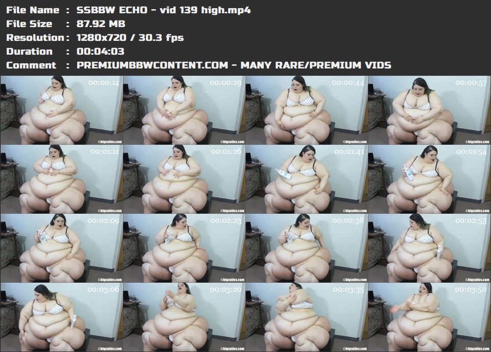 SSBBW ECHO - vid 139 high thumbnails