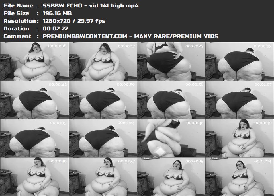 SSBBW ECHO - vid 141 high thumbnails
