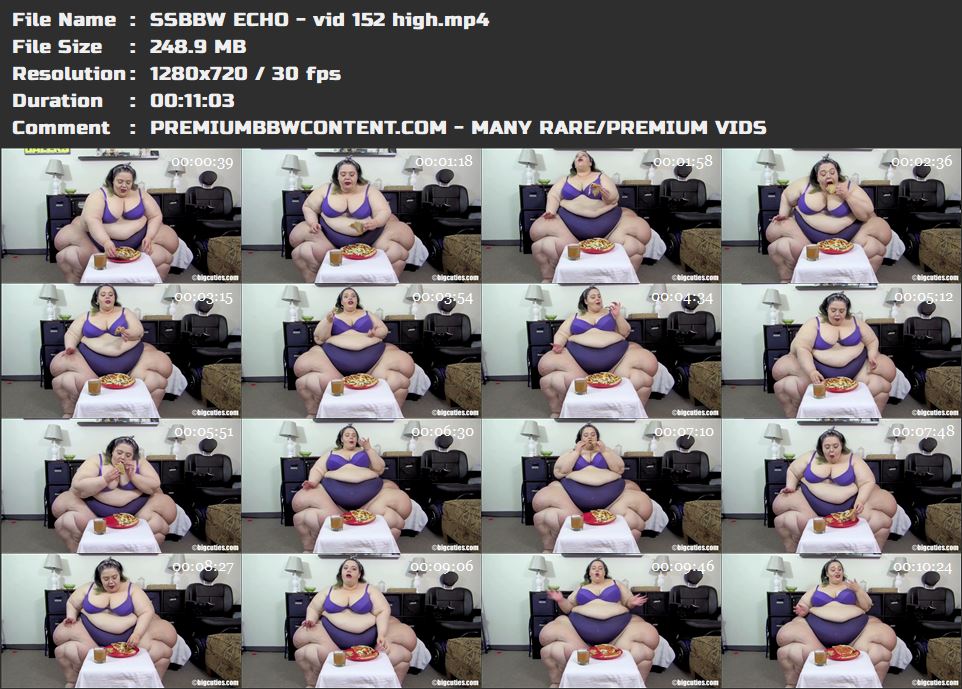 SSBBW ECHO - vid 152 high thumbnails