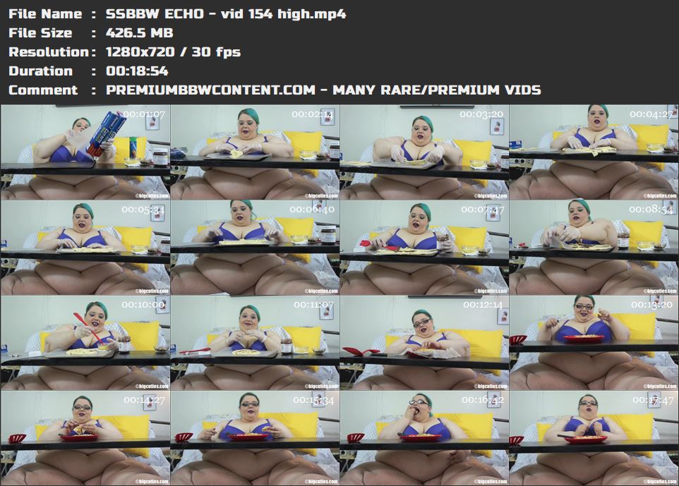 SSBBW ECHO - vid 154 high thumbnails