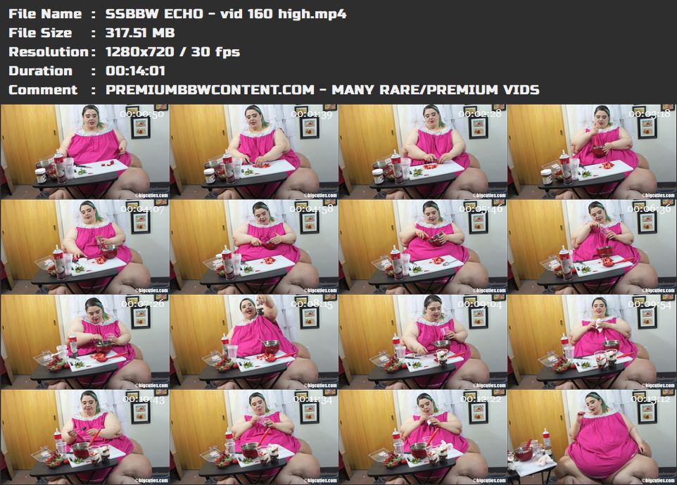 SSBBW ECHO - vid 160 high thumbnails