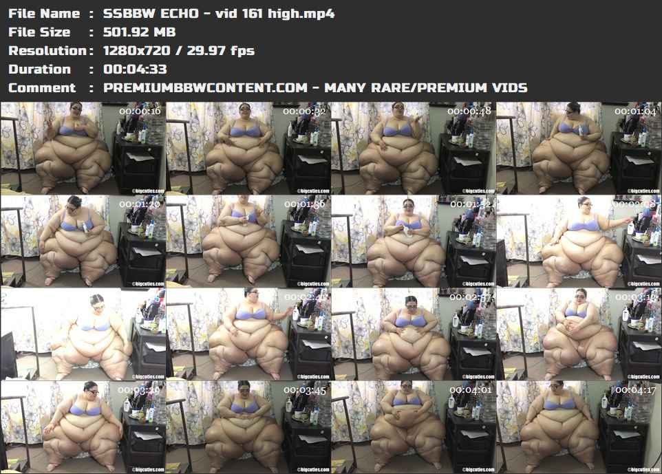 SSBBW ECHO - vid 161 high thumbnails