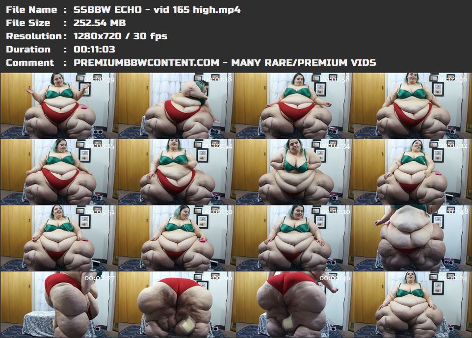 SSBBW ECHO - vid 165 high thumbnails