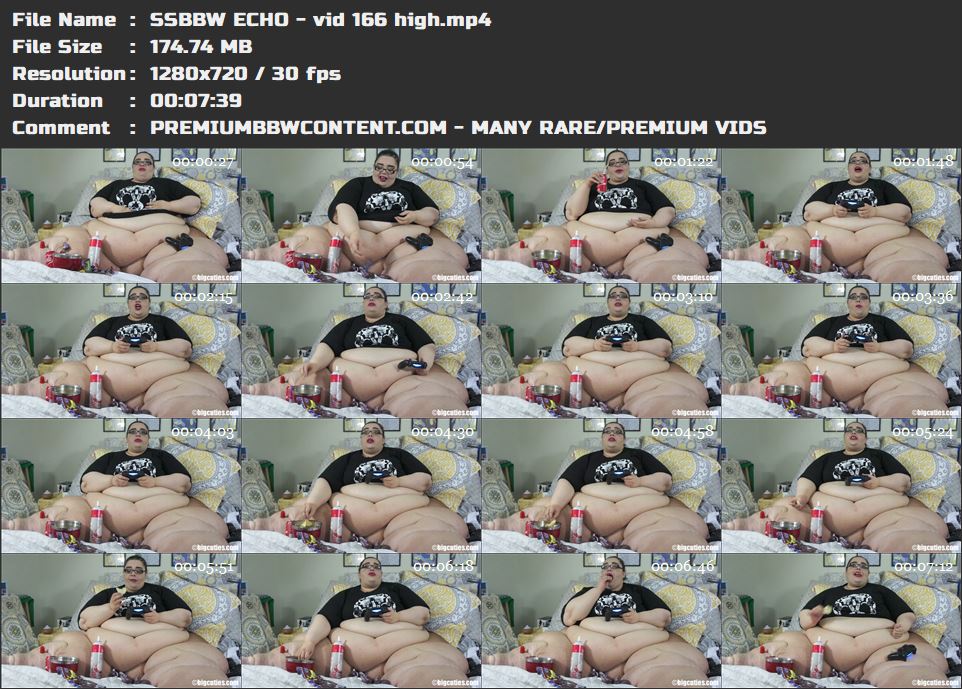 SSBBW ECHO - vid 166 high thumbnails