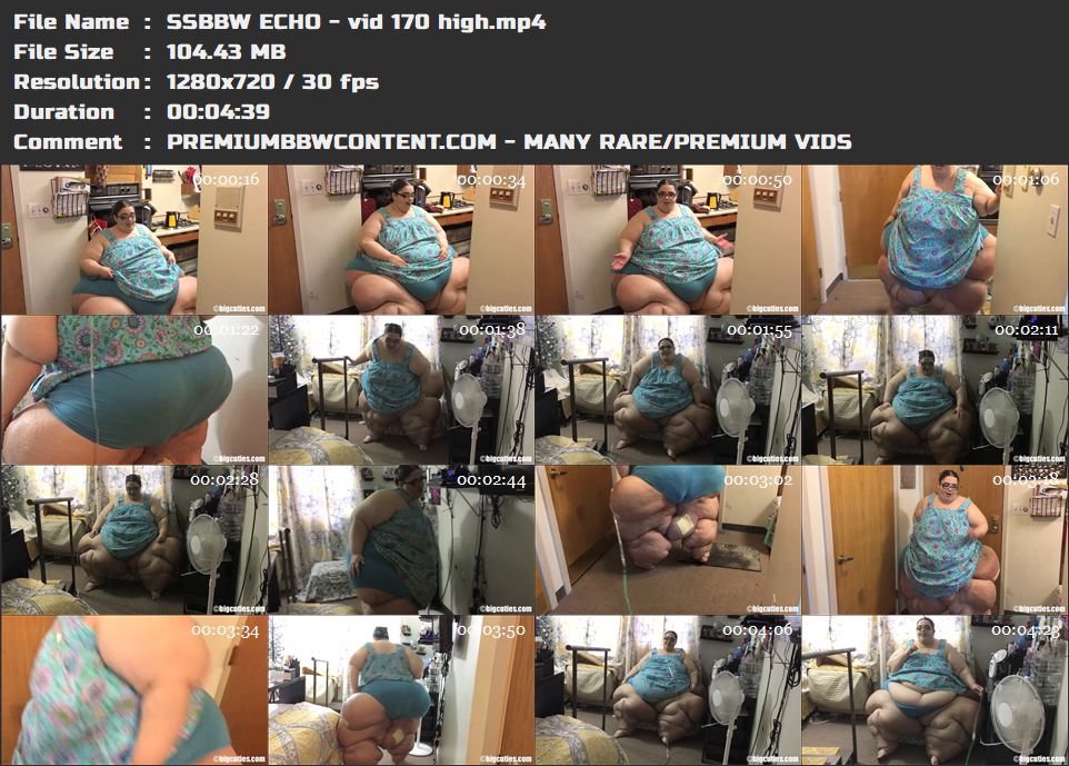 SSBBW ECHO - vid 170 high thumbnails