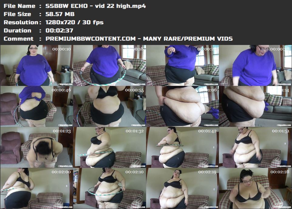 SSBBW ECHO - vid 22 high thumbnails