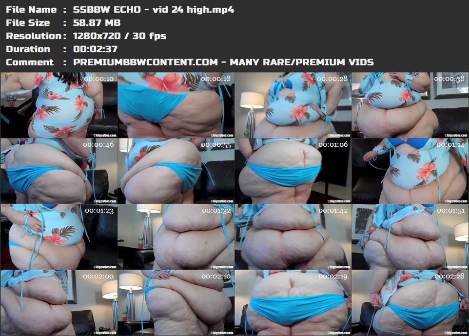 SSBBW ECHO - vid 24 high thumbnails