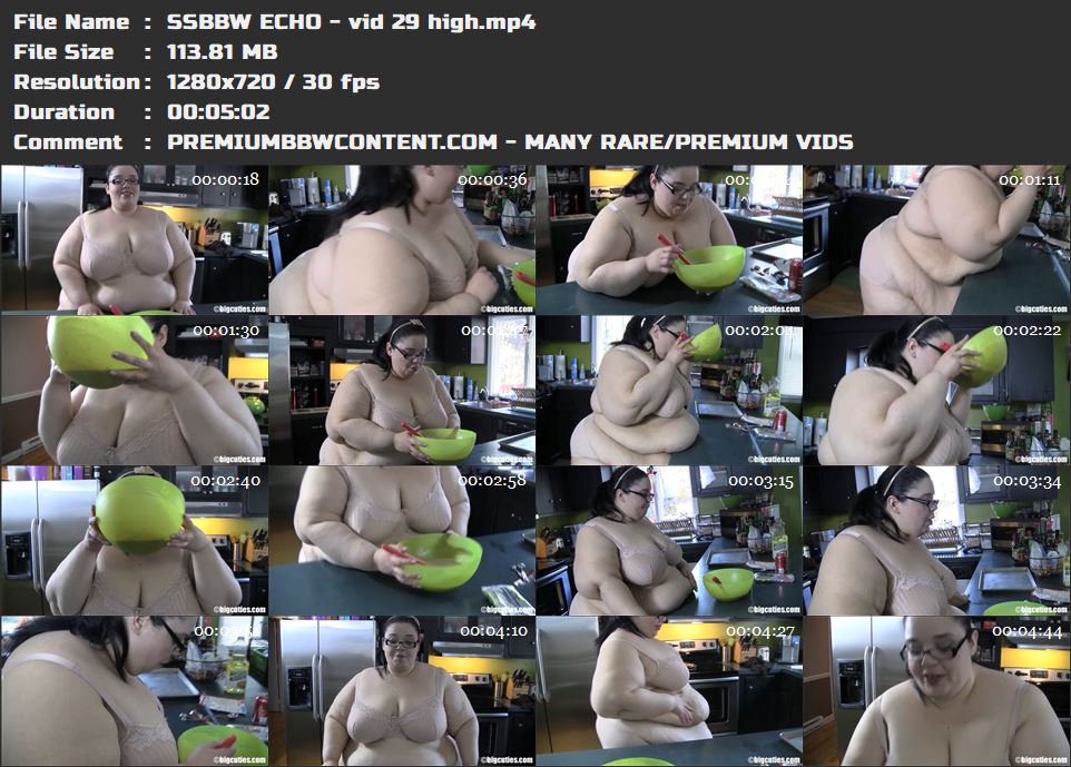 SSBBW ECHO - vid 29 high thumbnails