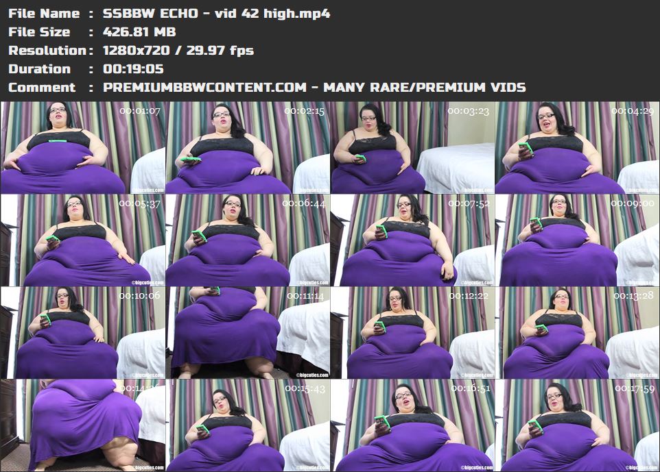 SSBBW ECHO - vid 42 high thumbnails