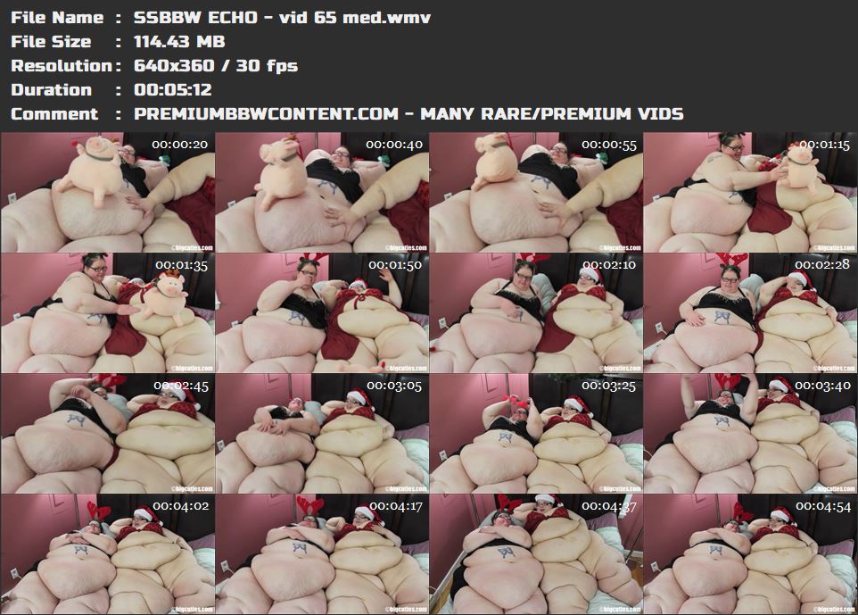 SSBBW ECHO - vid 65 med thumbnails