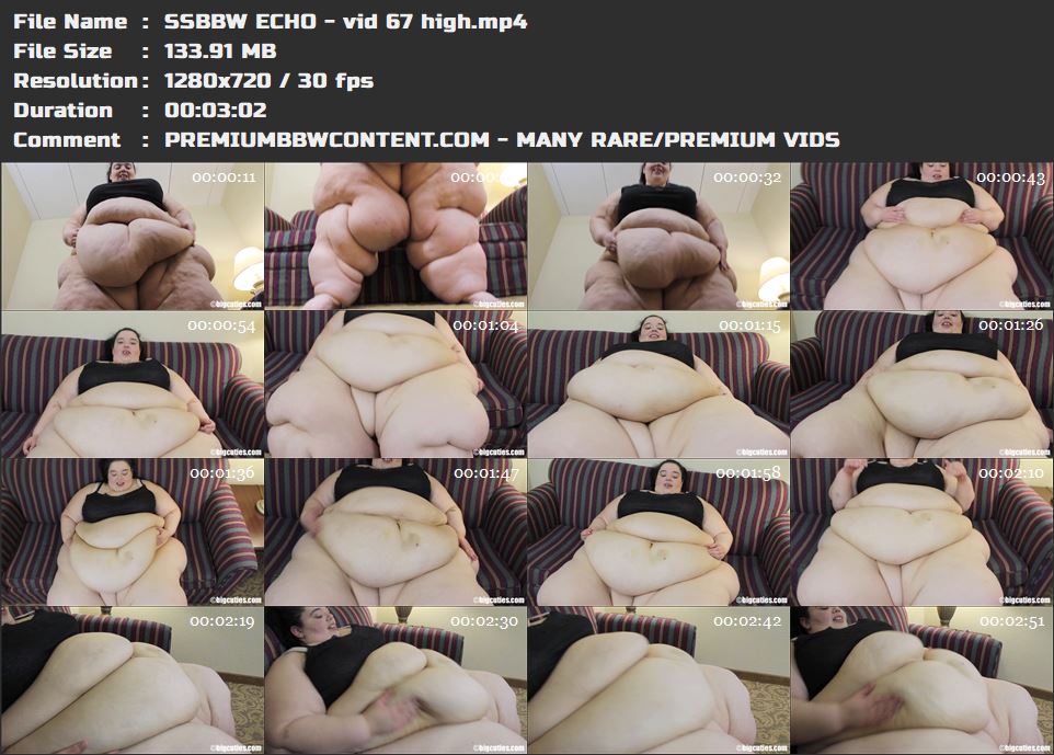 SSBBW ECHO - vid 67 high thumbnails