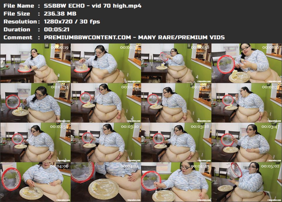 SSBBW ECHO - vid 70 high thumbnails