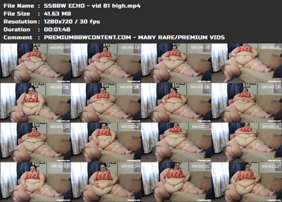 SSBBW ECHO - vid 81 high thumbnails