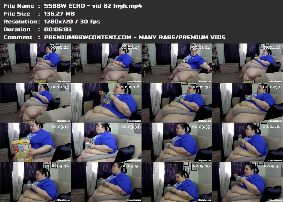 SSBBW ECHO - vid 82 high thumbnails