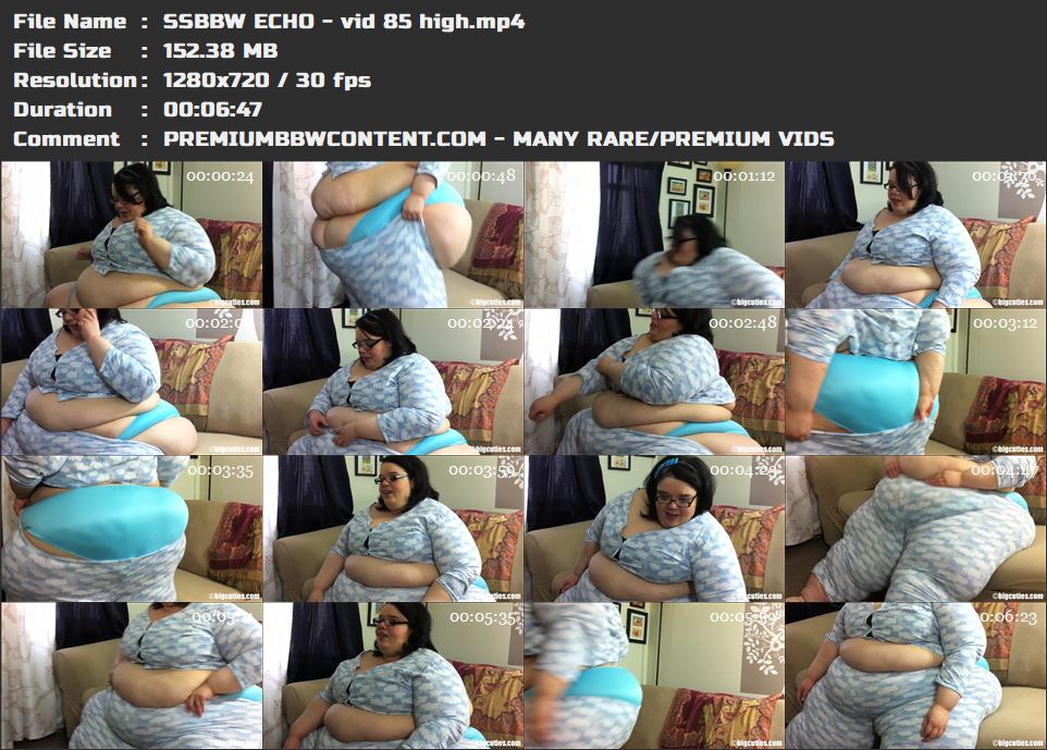 SSBBW ECHO - vid 85 high thumbnails