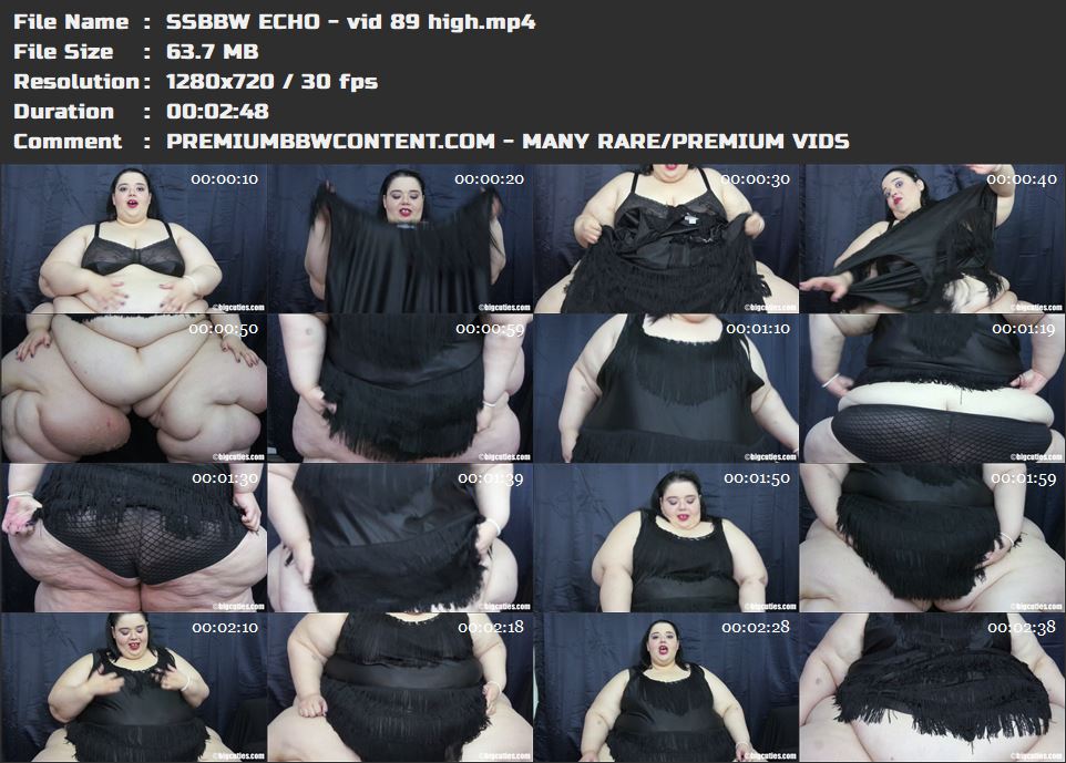SSBBW ECHO - vid 89 high thumbnails