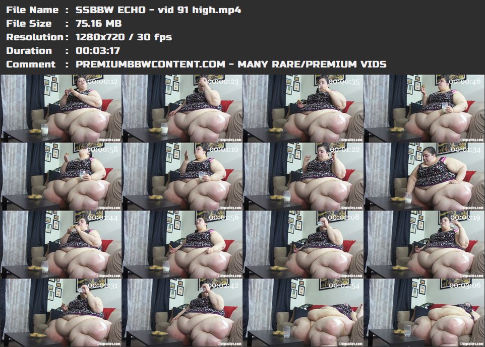 SSBBW ECHO - vid 91 high thumbnails