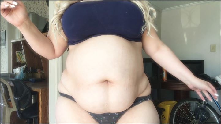 Fatphrodite - 2017-05-03 Donut Stuffed Belly Play [ManyVids]