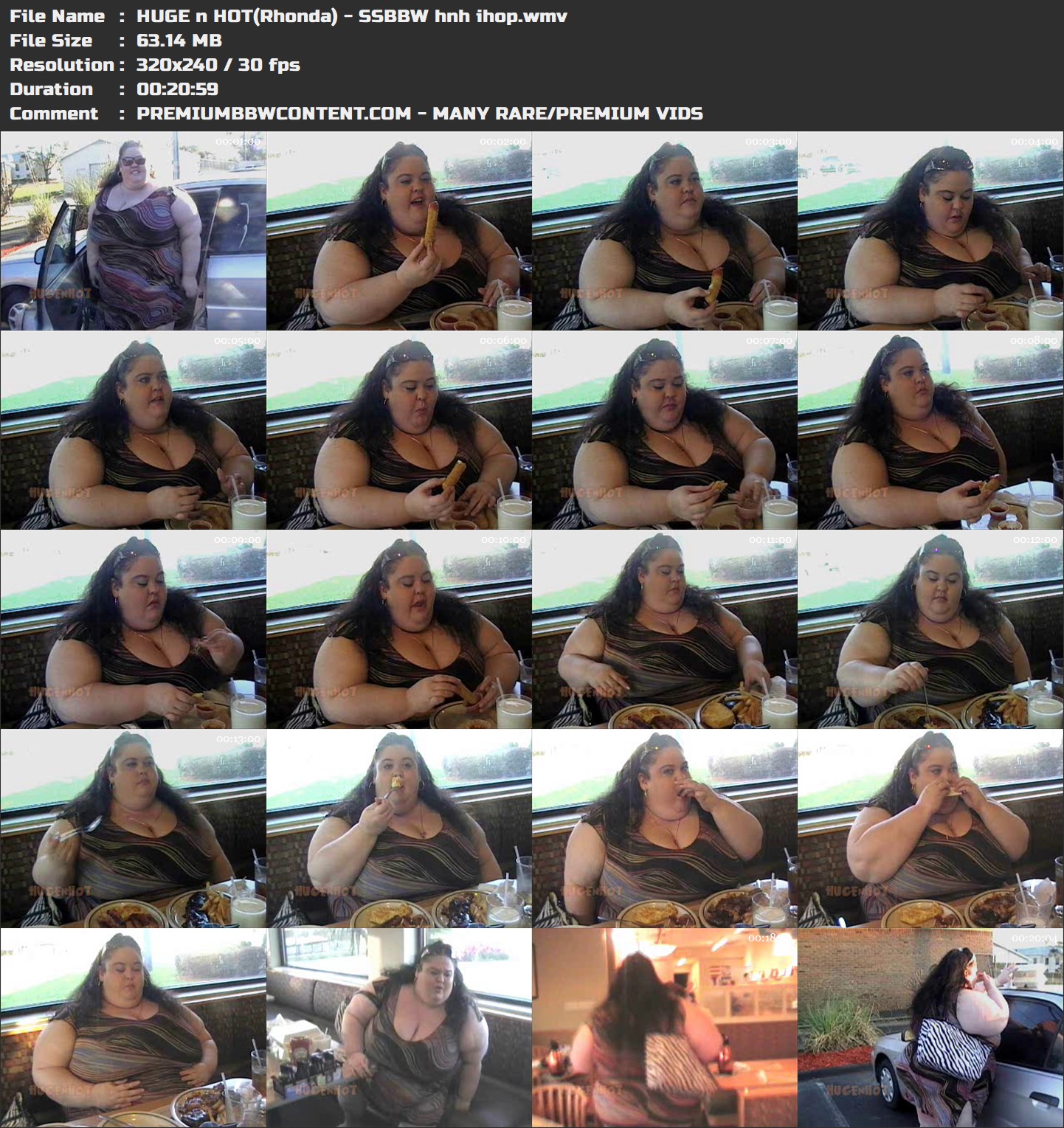 HUGE n HOT(Rhonda) - SSBBW hnh ihop thumbnails