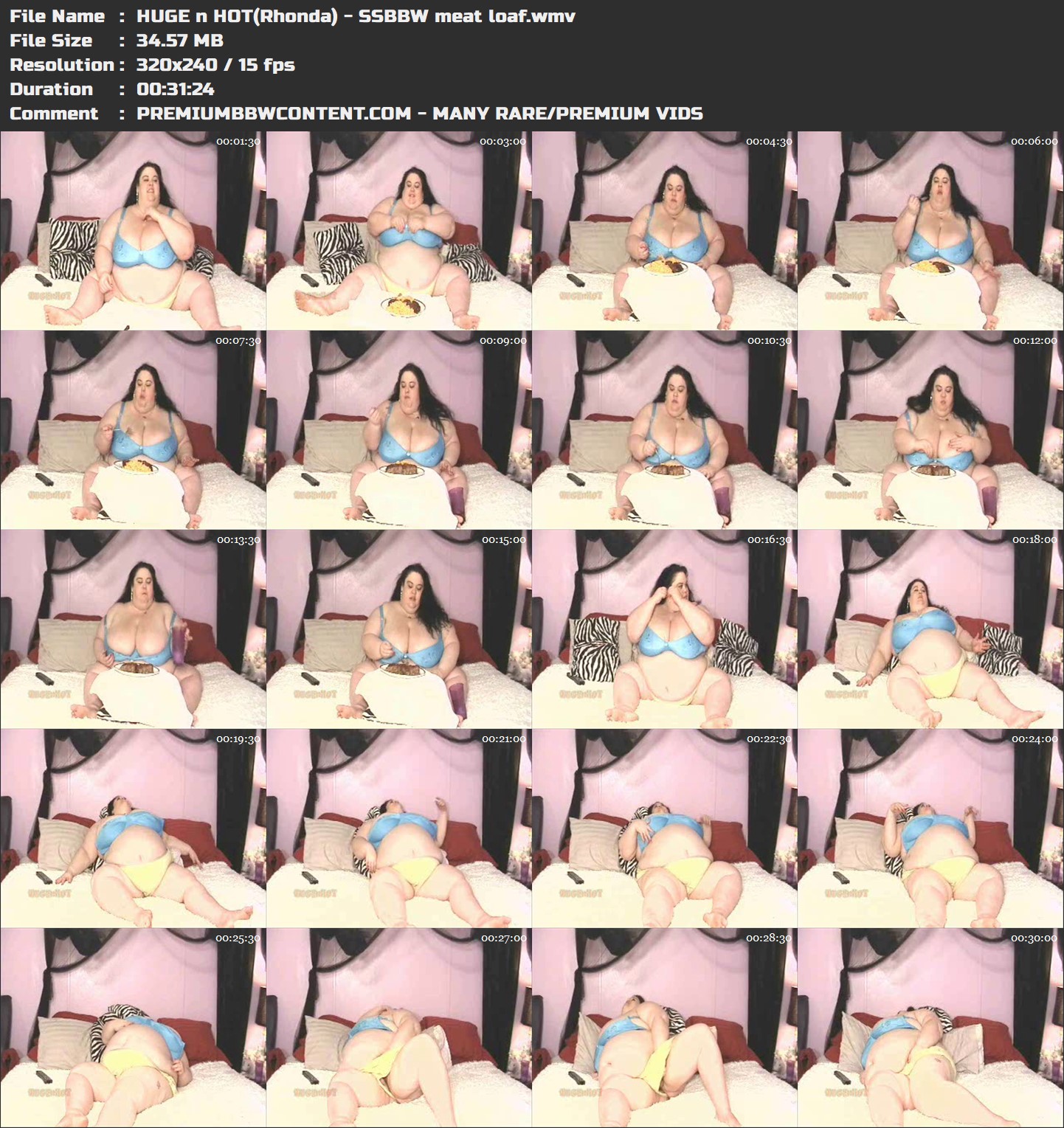 HUGE n HOT(Rhonda) - SSBBW meat loaf thumbnails