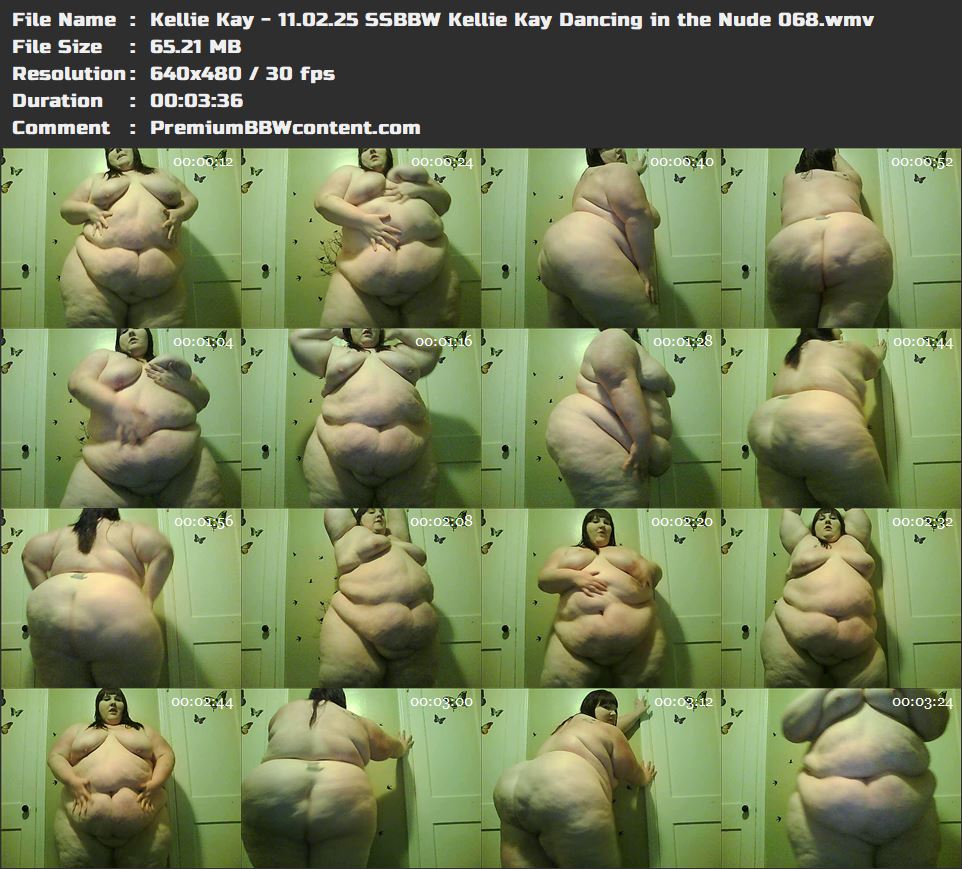 Kellie Kay - 11.02.25 SSBBW Kellie Kay Dancing in the Nude 068 thumbnails