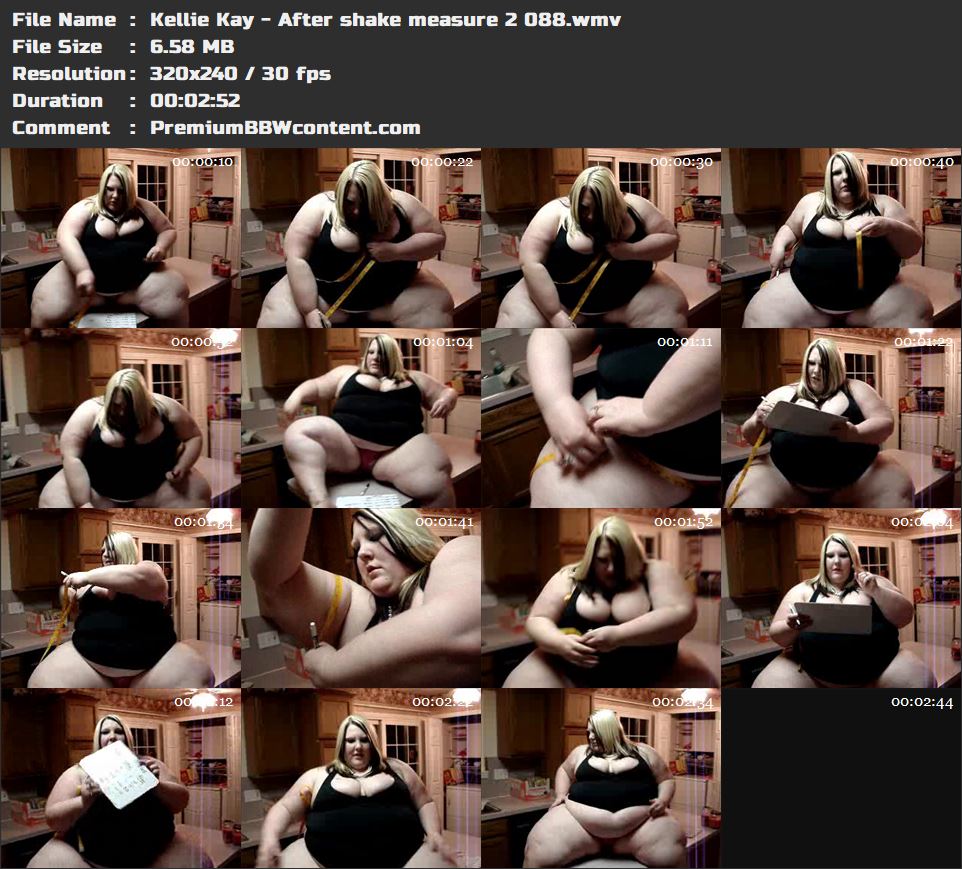 Kellie Kay - After shake measure 2 088 thumbnails