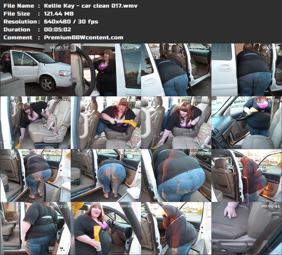 Kellie Kay - car clean 017 thumbnails