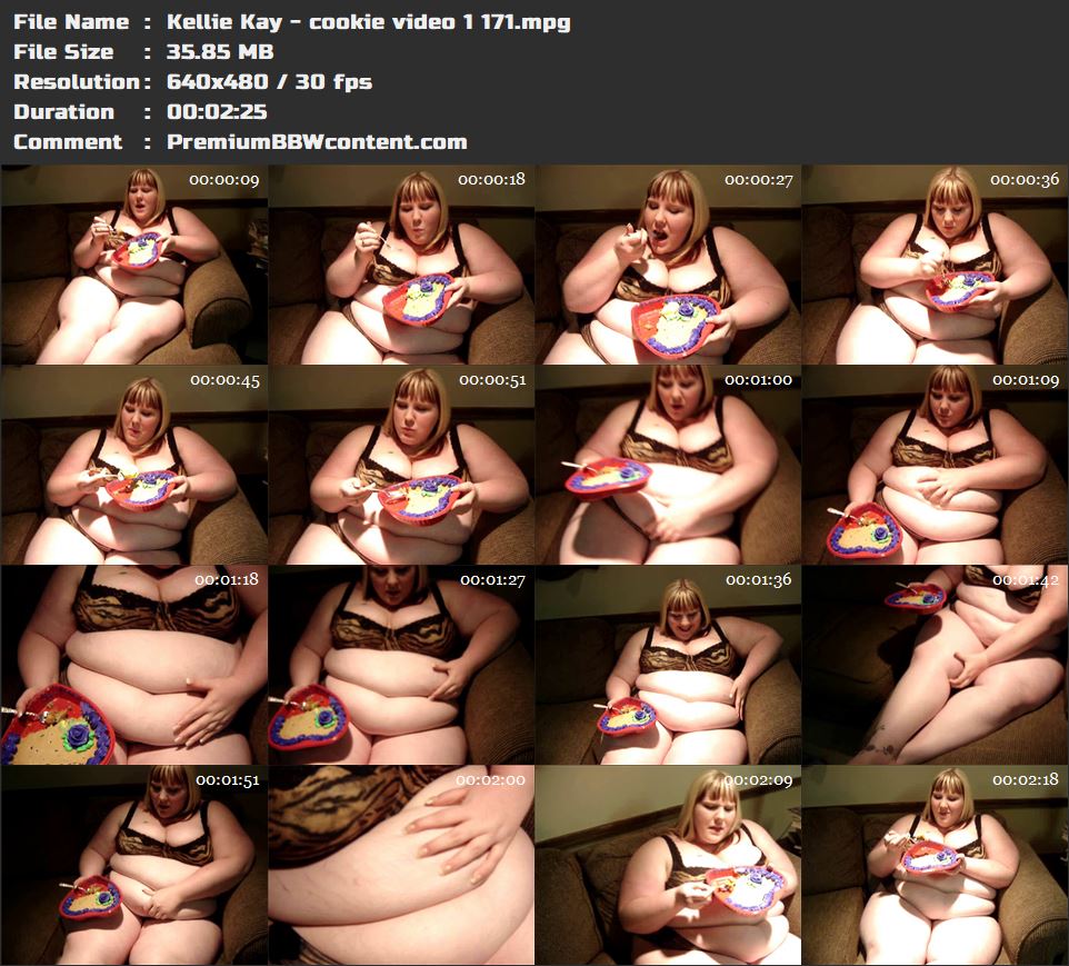 Kellie Kay - cookie video 1 171 thumbnails