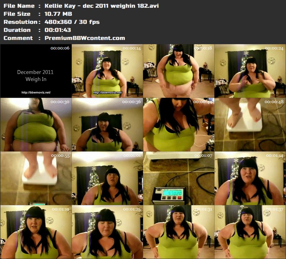 Kellie Kay - dec 2011 weighin 182 thumbnails