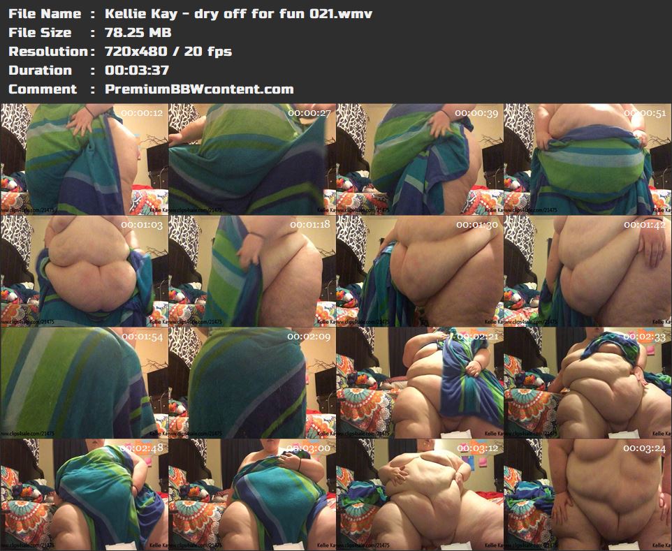 Kellie Kay - dry off for fun 021 thumbnails