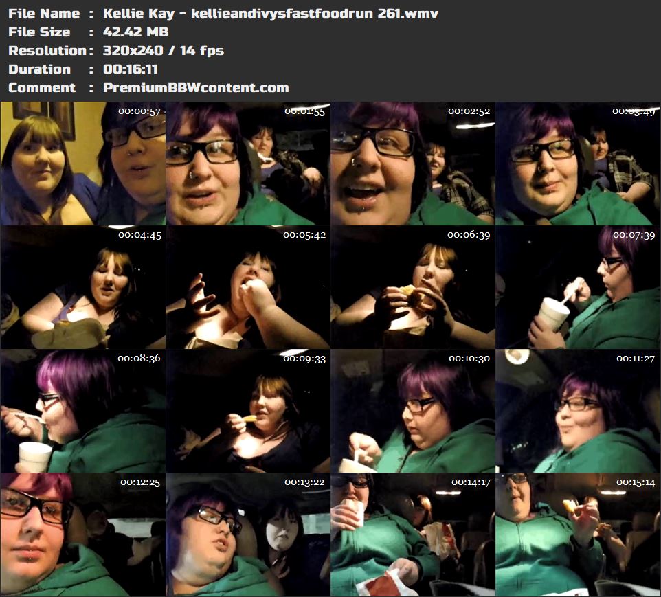 Kellie Kay - kellieandivysfastfoodrun 261 thumbnails