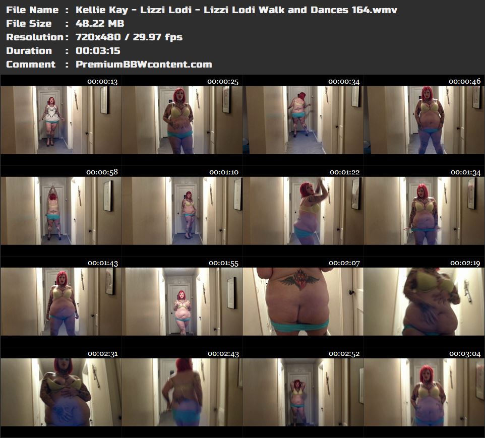 Kellie Kay - Lizzi Lodi - Lizzi Lodi Walk and Dances 164 thumbnails