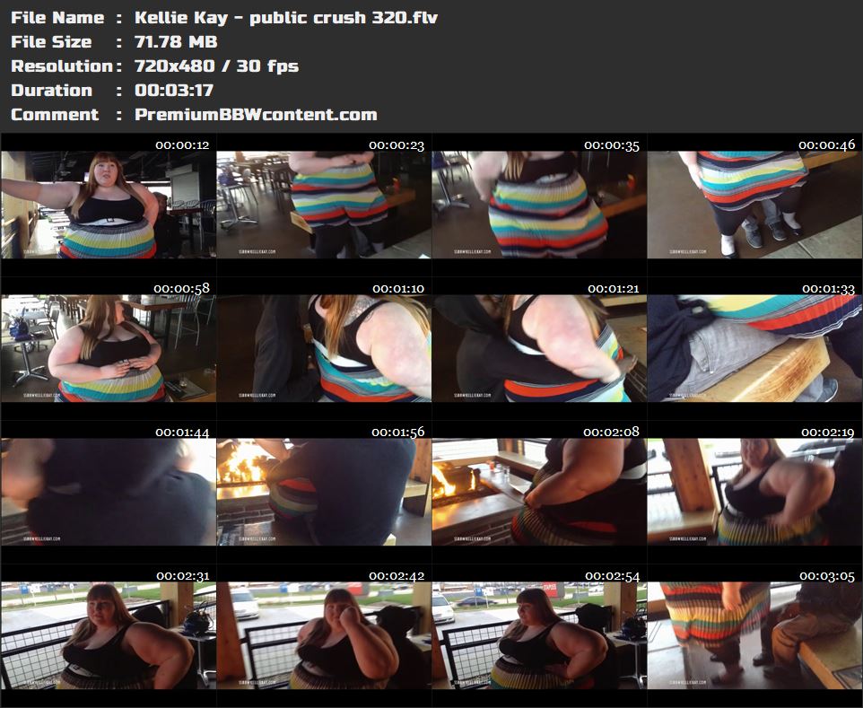 Kellie Kay - public crush 320 thumbnails